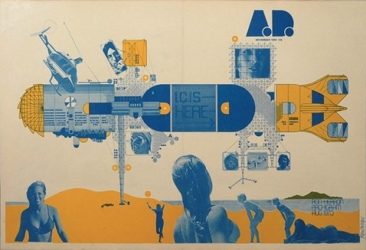 Instant City is here, Archigram, Ron Herron, agosto de 1970