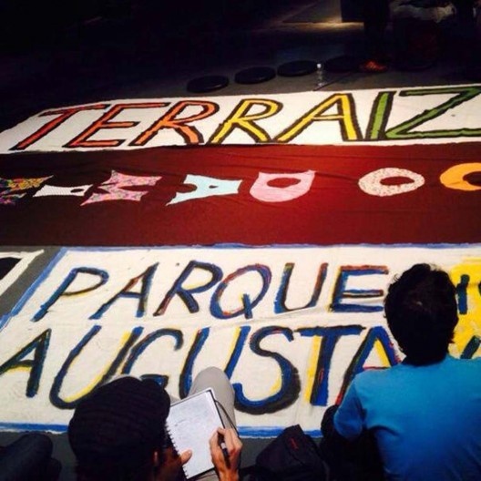 Evento “Multitudes. Mapeando o Comum” que aconteceu em abril deste ano e está em exposição no Sesc Pompéia