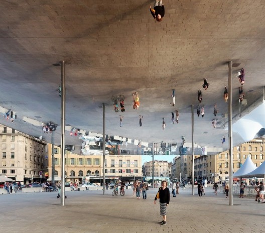 L’Ombrière, Marselha, arquiteto Norman Foster