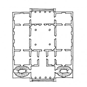 Palazzo Garzadori, não construído.