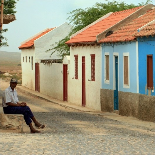 Casario na ilha da Boa Vista