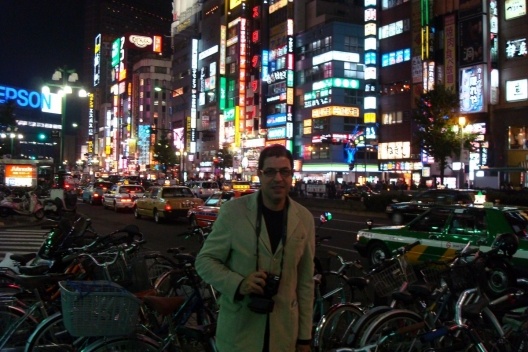 Francisco Fanucci em Tóquio, Japão