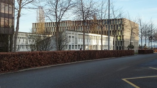 Eidgenössische Technische Hochschule – ETH, Pavilhão HIP C 11, ateliê do professor Josep Lluís Mateo e equipe. Zurique, 2013