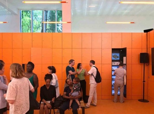 Exposição “Work, Body, Leisure”, curadoria de Marina Otero Verzier, Pavilhão da Holanda, Bienal de Veneza 2018