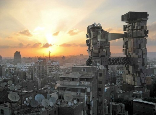 A colagem urbana do Cairo