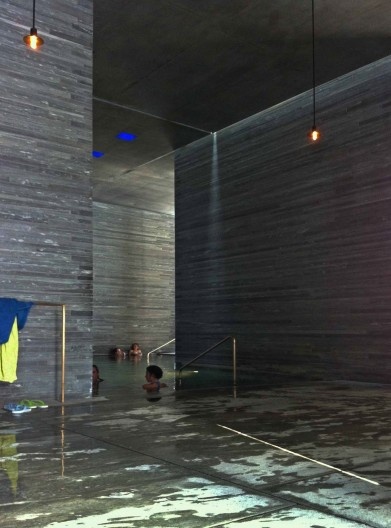 Banho termal, Vals, Suiça, 2013