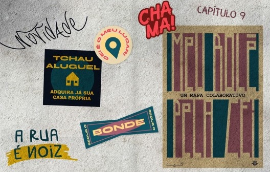 Páginas do guia Rolê pela CEI. Um guia afetivo de Ceilândia, de Elane Ribeiro Peixoto e Julia Mazzutti Bastian Solé