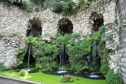 Villa Lante, grotto, Bagnaia, Itália