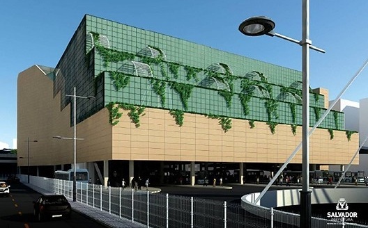 Novo Shopping Center junto a Estação da Lapa, Salvador