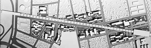 Maquete do projeto de reurbanização Bras Bresser