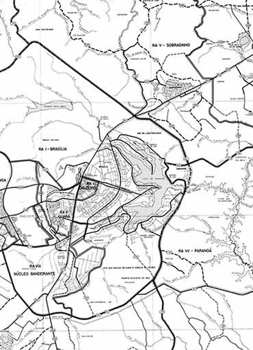 Brasília e parte do Distrito Federal