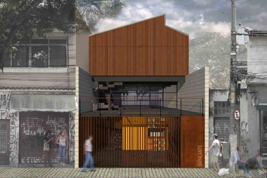 Instituto Brincante, vista frontal, São Paulo SP, 2016, escritório Bernardes Arquitetura