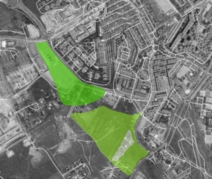 Foto aérea - implantação