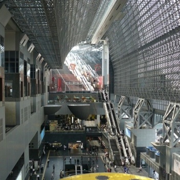 Estação ferroviária, Kyoto, Hiroshi Hara