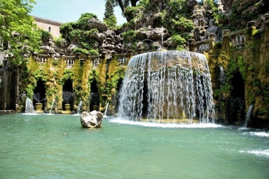 Villa D'Este, Fonte de Arethusa, Tivoli, Itália