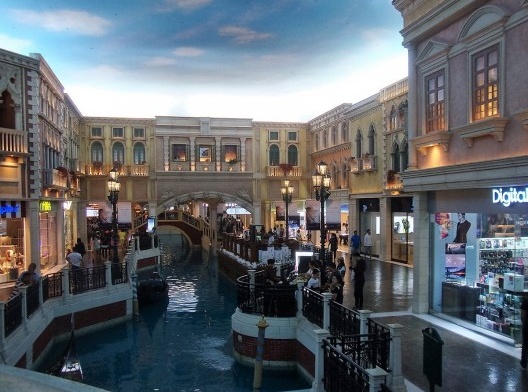 Macau, Interior do Cassino, Shopping e Hotel Venetian, 05/10/2016