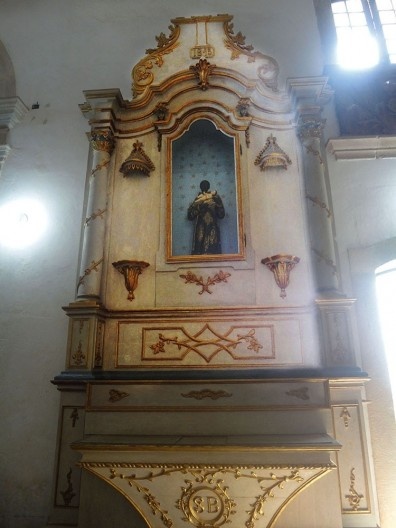 São Benedito, altar/retábulo, Convto de S. M. Madalena, Marechal AL
