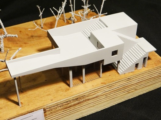Casa no Cerrado, maquete, Moeda MG, 2013-2015. Arquiteto Carlos M Teixeira, Vazio S/A