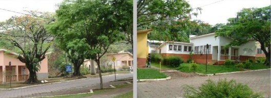 Vila Giannetti. Aspecto externo das edificações e do conjunto, dez 2007