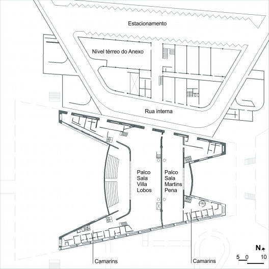 Planta baixa nível -9.00