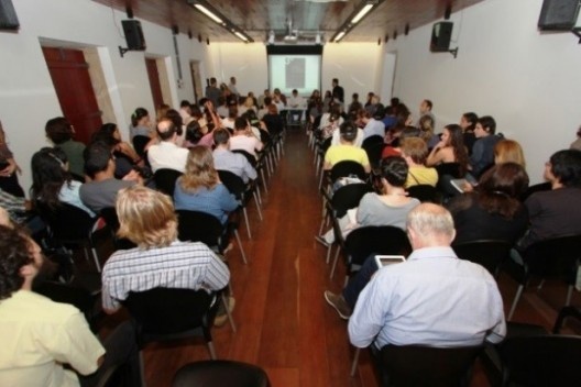 Abertura do workshop: presença de representantes das instituições envolvidas com o tema e área de intervenção