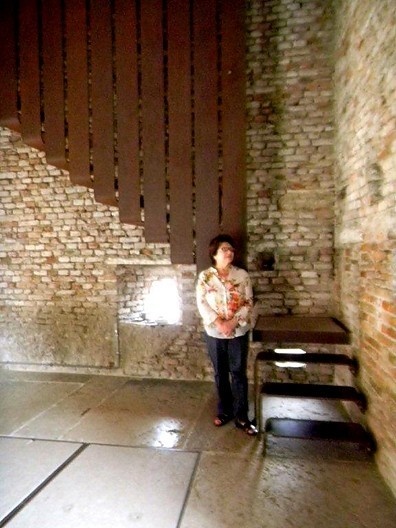 Castelvecchio, Haifa Sabbag no interior da construção, Verona