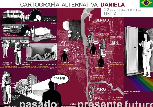 Cartografia alternativa: Daniela