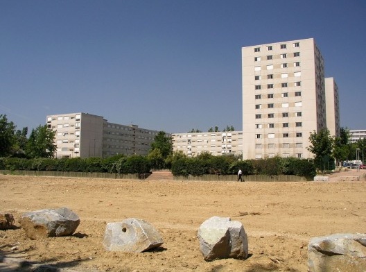 Estado de abandono dos espaços públicos do setor Armstrong