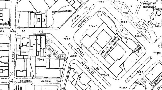 Edifício Eiffel, implantação na base Gegran, São Paulo
