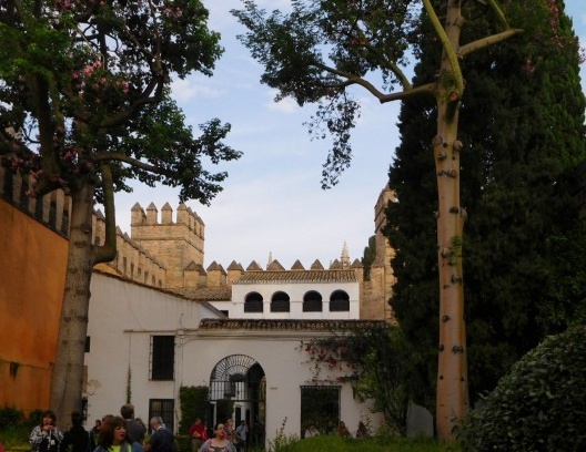 Entrada para o Real Alcazar de Sevilha