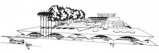 Sede Clube Atlético Paulistano, 2o lugar em concurso público, arquitetos Pedro Paulo de Melo Saraiva e Júlio Neves