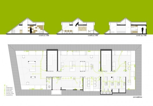 Vila Flores, prancha do trabalho do aluno Jefferson Scapineli, 2015/2