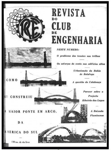 Revista do Club de Engenharia, capa, jul 1934.