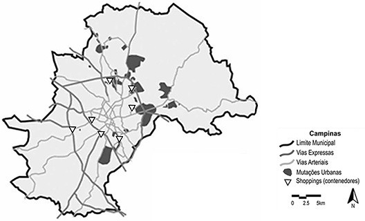 Evidências de mutações urbanas: Campinas-SP