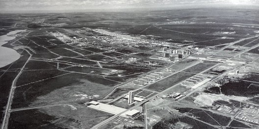 Praça dos Três Poderes, vista aérea, Brasília DF