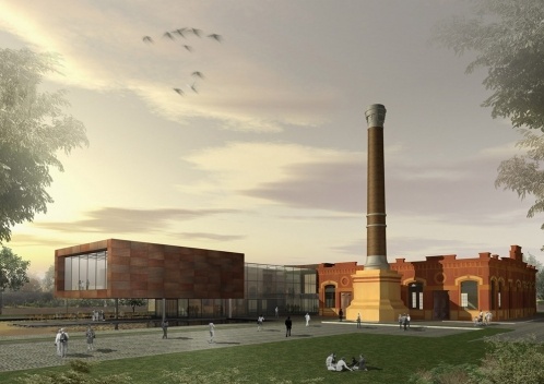 Vista externa do conjunto