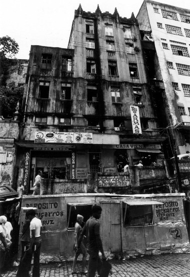 Vista da rua do Taboão, anos 1960