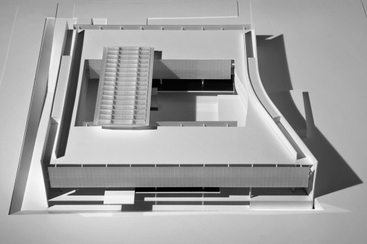 Sede do Sebrae Nacional, maquete, Brasília DF, 2010. Arquitetos Alvaro Puntoni, Luciano Margotto, João Sodré e Jonathan Davies
