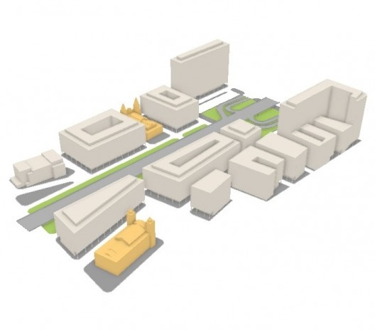 Reconstrução digital: proposta de urbanização do projeto da avenida Norte-Sul