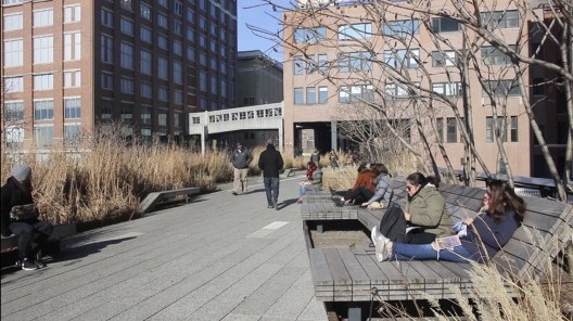 Parque High Line, Nova York NY EUA, 2011. Espaço indutivo: condicionamento