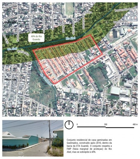 Empreendimento vizinho ao Rio Abel, em Queimados
