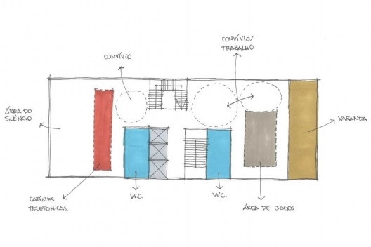 Google Campus, croqui