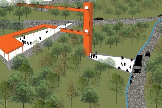 Urbanização do Banhado, praça-feira implantada entre a comunidade e o centro do município, São José dos Campos SP, 2019. Coordenadores Jeferson Tavares e Marcel Fantin / PExURB IAU USP