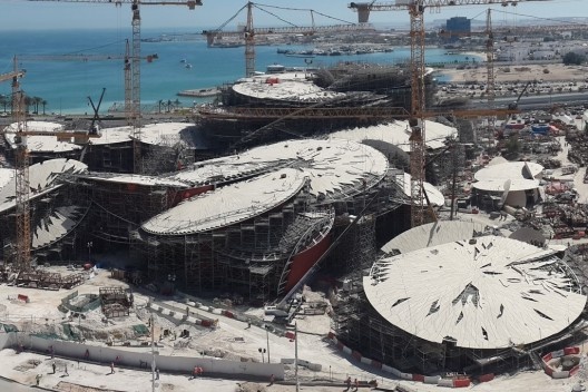 Museu Nacional do Qatar/National Museum of Qatar, 2012-2014. Arquiteto/Architect Jean Nouvel. Consultoria/Consulting Werner Sobek Group