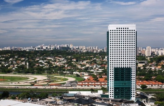 Edifício Eldorado Business Tower, projeto do escritório Aflalo & Gasperini Arquitetos