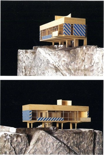 Fernando Távora – Casa Sobre o Mar (1950). Fotos da Maqueta