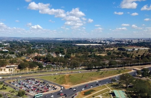 Parque da Cidade na cidade-parque Brasília DF Brasil
