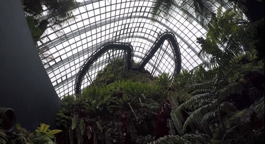 Cloud Forest, vista do Jardim Secreto, Singapura