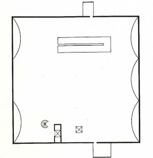 Planta do projeto executivo do MAM