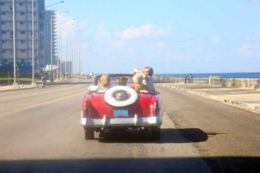 Passeio de automóvel pelo Malecón, Havana Cuba